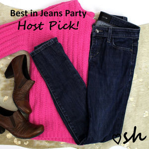 Joe's Jeans The Skinny Marissa Dark Wash Jeans- 24